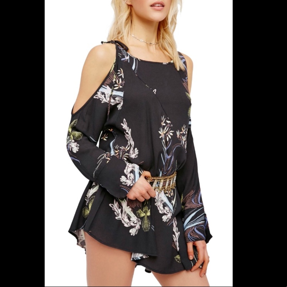 Free People Cold Shoulder Tunic
